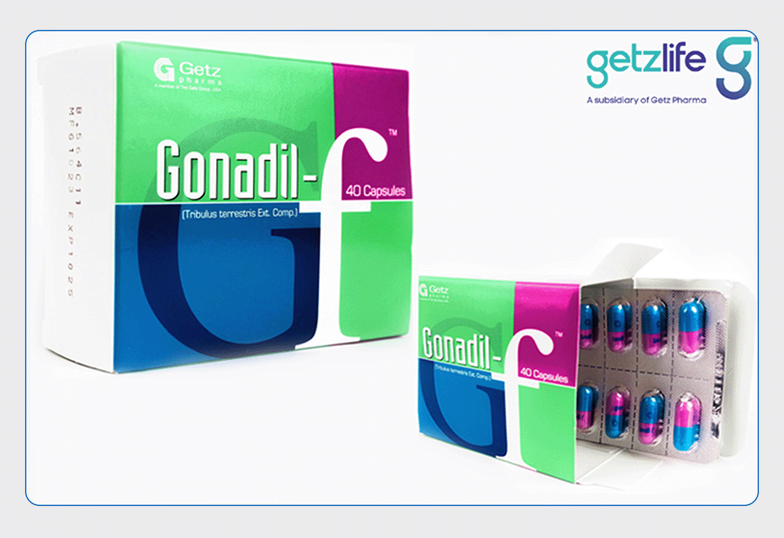 Gonadil Caps TP 40's CHG